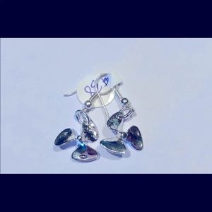 Sterling silver .925 propeller earrings NEW